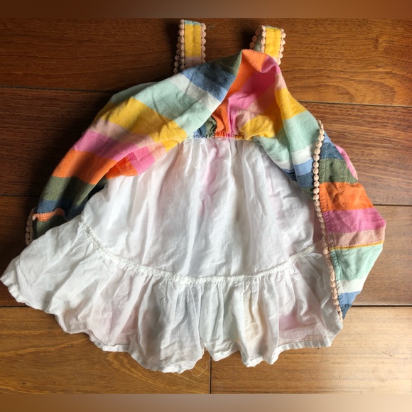 Tahari Colorful Striped Size 24 Month Sundress - Picture 12 of 12